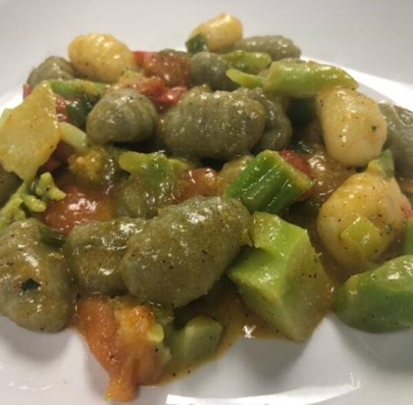 Gnocchi with Broccoli and Tomato Butter