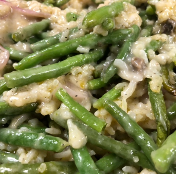 Green Bean and Basmati Rice Casserole Pepper Relish