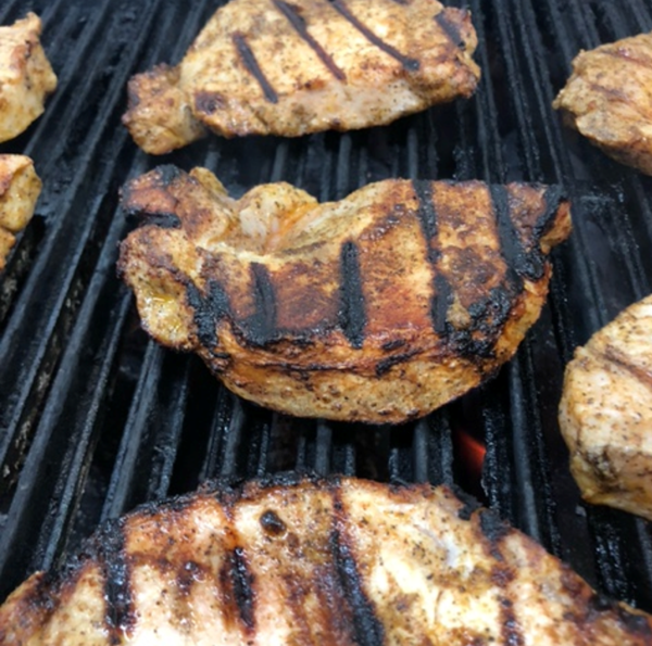 Grilled Center Cut Pork Chop Gooder BBQ Seasoning