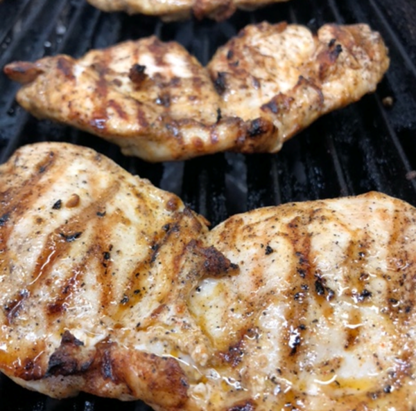 Grilled Chicken with Spicy Gooder Seasoning